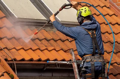 Démoussage et hydrofuge de toiture au Versoud